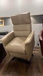 Leren Sta Op Relaxfauteuil, Ophalen, Gebruikt, ., Leer