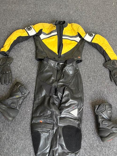 Gericke PSX1 motorpak + laarzen, Motoren, Kleding | Motorkleding, Tweedehands, Ophalen