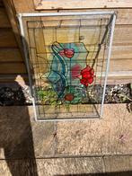 wandversiering, glas in lood achtig, Ophalen, Minder dan 80 cm, Overige typen, Zo goed als nieuw