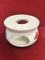 Gratis boerenbont theelichtje , lees tekst, Antiek en Kunst, Antiek | Keramiek en Aardewerk, Ophalen of Verzenden