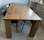 Mooie houten eetkamertafel, Ophalen, Gebruikt, 200 cm of meer, 50 tot 100 cm