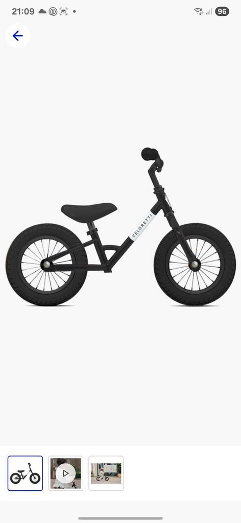 Gloednieuwe Veloretti loopfiets., Kinderen en Baby's, Speelgoed | Buiten | Voertuigen en Loopfietsen, Nieuw, Ophalen of Verzenden