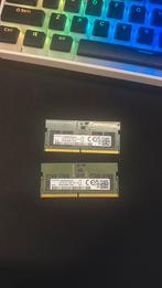 Ddr5 laptop ram 2x8gb 4800mhz, Computers en Software, RAM geheugen, 32 GB, Ophalen of Verzenden, Zo goed als nieuw, Desktop