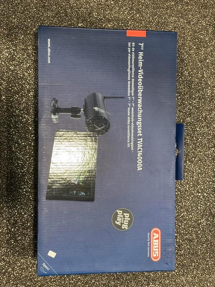 Abus woonhuis-videobewakingsset, Audio, Tv en Foto, Videobewaking, Nieuw, Buitencamera, Ophalen of Verzenden