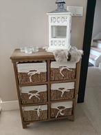 Super leuk landelijk kastje! Zie beschrijving, Huis en Inrichting, Kasten | Ladekasten, Ophalen, Gebruikt, 50 tot 100 cm, Minder dan 100 cm