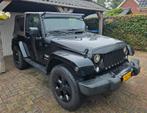 Woeste, Dikke, All Black Jeep Wrangler Sahara jk 200PK V6, Auto's, Jeep, 3778 cc, Stof, 101 €/maand, 4 stoelen