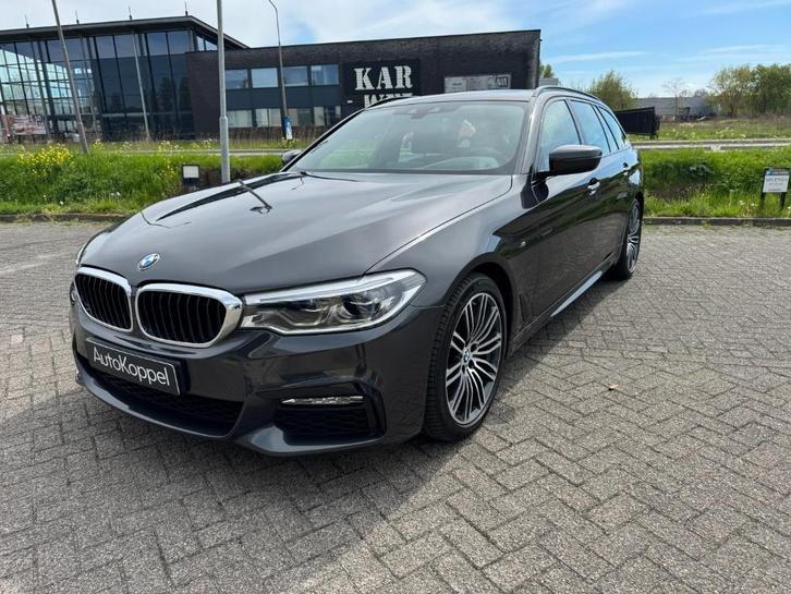 BMW 5-Serie 530i High Executive M-Sport 252pk Aut. 2019, Auto's, BMW, Bedrijf, 5-Serie, ABS, Achteruitrijcamera, Adaptieve lichten