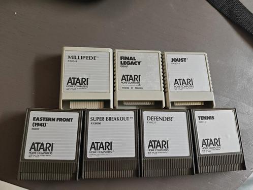 Partij Atari  XL XE 400 800 games, Spelcomputers en Games, Games | Atari, Zo goed als nieuw, Atari Jaguar, Racen en Vliegen, 1 speler