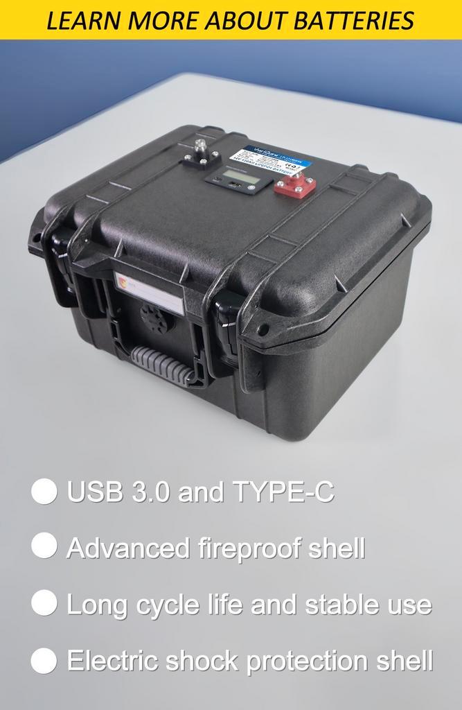LiFePO4 accu 150Ah 12V voor fluistermotor, Watersport en Boten, Accessoires en Onderhoud, Nieuw, Ophalen of Verzenden
