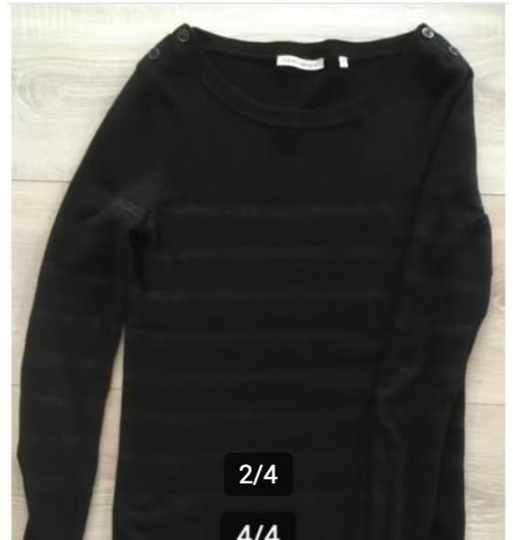 Plein Publique donkerblauw gestreept maat S, Kleding | Dames, Maat 38/40 (M), Blauw, Plein Publique, Ophalen of Verzenden