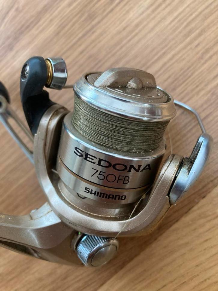 Shimano Molens (2 stuks) - Goede Staat, Watersport en Boten, Hengelsport | Karpervissen, Gebruikt, Molen, Ophalen