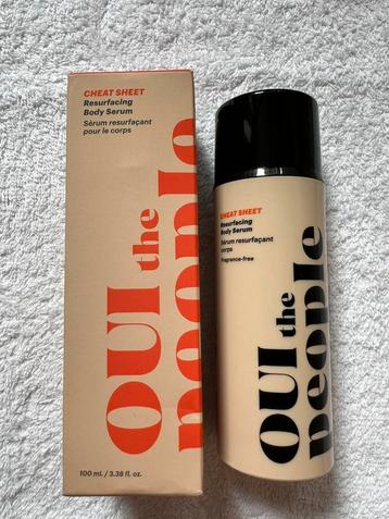 Oui The People Cheat Sheet Resurfacing Body Serum 100ml beschikbaar voor biedingen