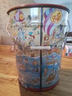 Blik van 15 cm, Ophalen, Materiaal