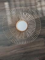 Grote gouden spiegel zon, Huis en Inrichting, Woonaccessoires | Spiegels, Minder dan 100 cm, Rond, Gebruikt, Ophalen