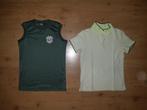 Sneldrogend (sport)hemdje en poloshirt, maat 158, Ophalen, Gebruikt, Jongen, Sport- of Zwemkleding