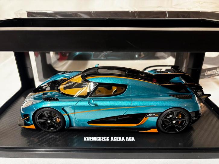 Koenigsegg Agera RSR 2016 1:18 nieuw GT390, Hobby en Vrije tijd, Modelauto's | 1:18, Nieuw, Auto, Overige merken, Ophalen of Verzenden