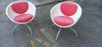 set 2 vintage Gubbo swivel fauteuils, Mia Lagerman, IKEA, Ophalen, Tweedehands, Tweedehands, 75 tot 100 cm