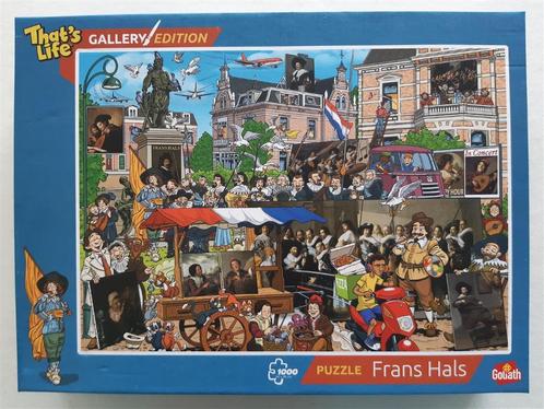 Goliath That's Life Gallery Edition Frans Hals 1000 stukjes, Hobby en Vrije tijd, Denksport en Puzzels, Gebruikt, Legpuzzel, 500 t/m 1500 stukjes