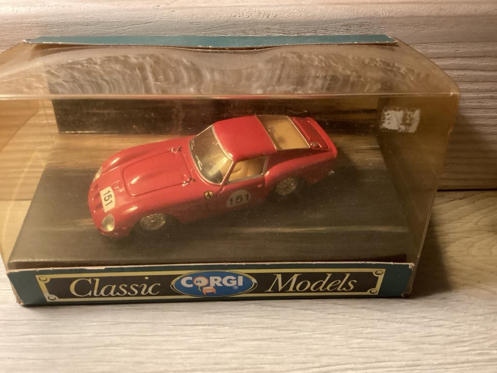 Corgi Classic Ferrari 250 GTO 1989, Ophalen of Verzenden, Gebruikt, Auto, Overige merken