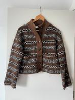 Sézane Thais Vest Jas - Maat S, Ophalen of Verzenden, Zo goed als nieuw, Maat 36 (S), Bruin