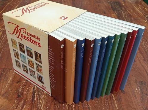 10 DELEN 'De Grootste Meesters' in slibcase, Boeken, Kunst en Cultuur | Beeldend, Nieuw, Schilder- en Tekenkunst, Ophalen of Verzenden