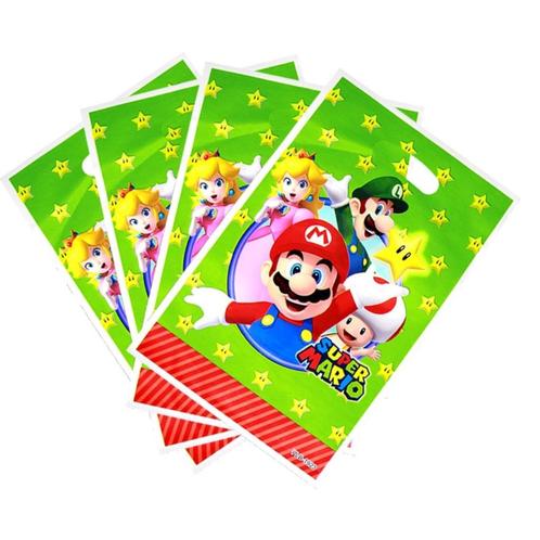 Nieuw !!  10 Super Mario uitdeelzakjes / traktatiezakjes, Hobby en Vrije tijd, Feestartikelen, Nieuw, Feestartikel, Verjaardag