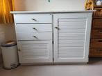 Witte commode - likje verf nodig, 75 tot 100 cm, 90 tot 105 cm, 50 tot 70 cm, Gebruikt