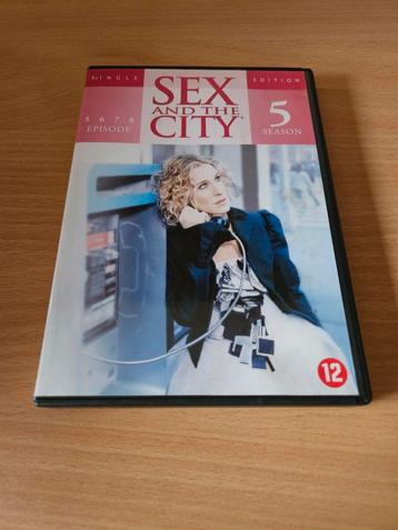 DVD Sex and the City seizoen 5 aflevering 5 t/m 8 beschikbaar voor biedingen