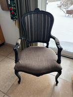 2 Barok stoel, Huis en Inrichting, Twee, Zwart, Ophalen of Verzenden, Zo goed als nieuw