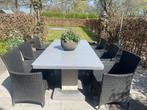 Stoere onverwoestbare betonnen tuintafel 220x100cm, Tuin en Terras, Tuinsets en Loungesets, Ophalen, Overige materialen, Gebruikt