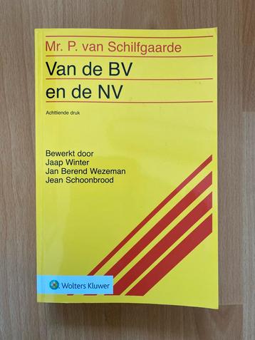 Van de BV en de NV, 18e druk beschikbaar voor biedingen