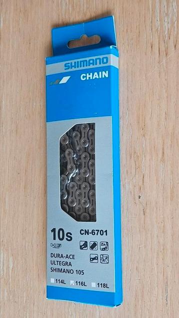 Shimano Ultegra Ketting 10s Nieuw - CN-6701 beschikbaar voor biedingen