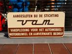 Vintage VAM Emaille Reclame Bord, Antiek en Kunst, Antiek | Emaille, Ophalen of Verzenden