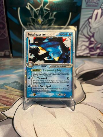 Feraligatr EX 103 Holo Pokemon Kaart beschikbaar voor biedingen