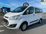 Ford Transit Custom KOMBI * PERSONENBUS * 9 PERSOONS * 2.0 T, Auto's, Voorwielaandrijving, Wit, Origineel Nederlands, Bedrijf