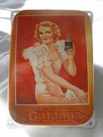 Boldoot eau de cologne muurschild emaille deurpostje, Verzenden, Zo goed als nieuw, Reclamebord