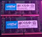 Crucial 32GB (2x16) DDR4 RAM (3200), Computers en Software, RAM geheugen, Ophalen, 32 GB, DDR4, Zo goed als nieuw