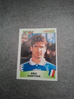 Panini sticker Euro 96 England. Eric Cantona Frankrijk., Verzenden, Zo goed als nieuw, Sticker