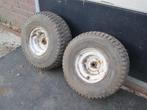 Voorwielen met slechte banden 15x6.00-6 MTD White Yard Man, Ophalen of Verzenden, Gebruikt