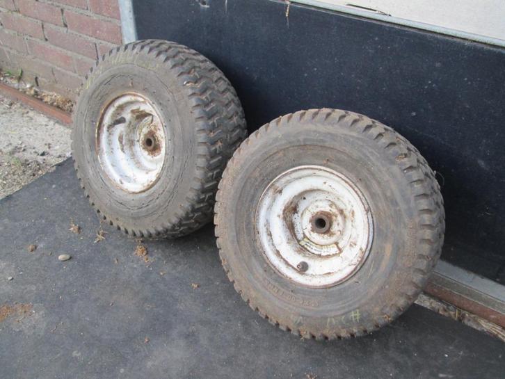 Voorwielen met slechte banden 15x6.00-6 MTD White Yard Man, Tuin en Terras, Grasmaaiers, Gebruikt, Ophalen of Verzenden