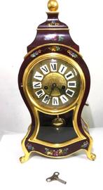 Klok Kartel Hockler mantelklok 2 bellen H 45  😍💎🕐💑🎁👌, Ophalen of Verzenden