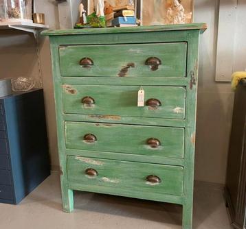 Brocante ladekast  - Industriële commode  beschikbaar voor biedingen