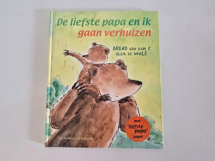 De liefste papa en ik gaan verhuizen, Boeken, Kinderboeken | Kleuters, Nieuw, Fictie algemeen, Jongen of Meisje, Ophalen of Verzenden