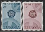 Nederland 1967 884/885 Europa Fosfor, Ongebruikt, Postzegels en Munten, Postzegels | Nederland, Ophalen of Verzenden, Na 1940