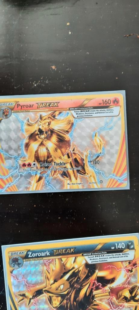 Pyroar break 24/114, Hobby en Vrije tijd, Verzamelkaartspellen | Pokémon, Zo goed als nieuw, Losse kaart, Ophalen of Verzenden