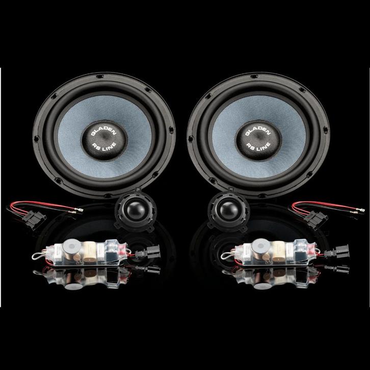 Gladen ONE 165 2 weg Speaker Upgrade voor Golf 6, Auto diversen, Autospeakers, Nieuw, Verzenden