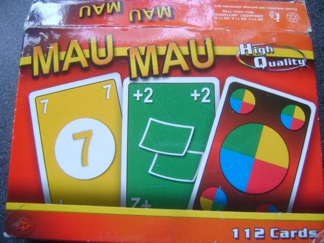mau mau kaartspel, Hobby en Vrije tijd, Gezelschapsspellen | Kaartspellen, Zo goed als nieuw, Ophalen of Verzenden