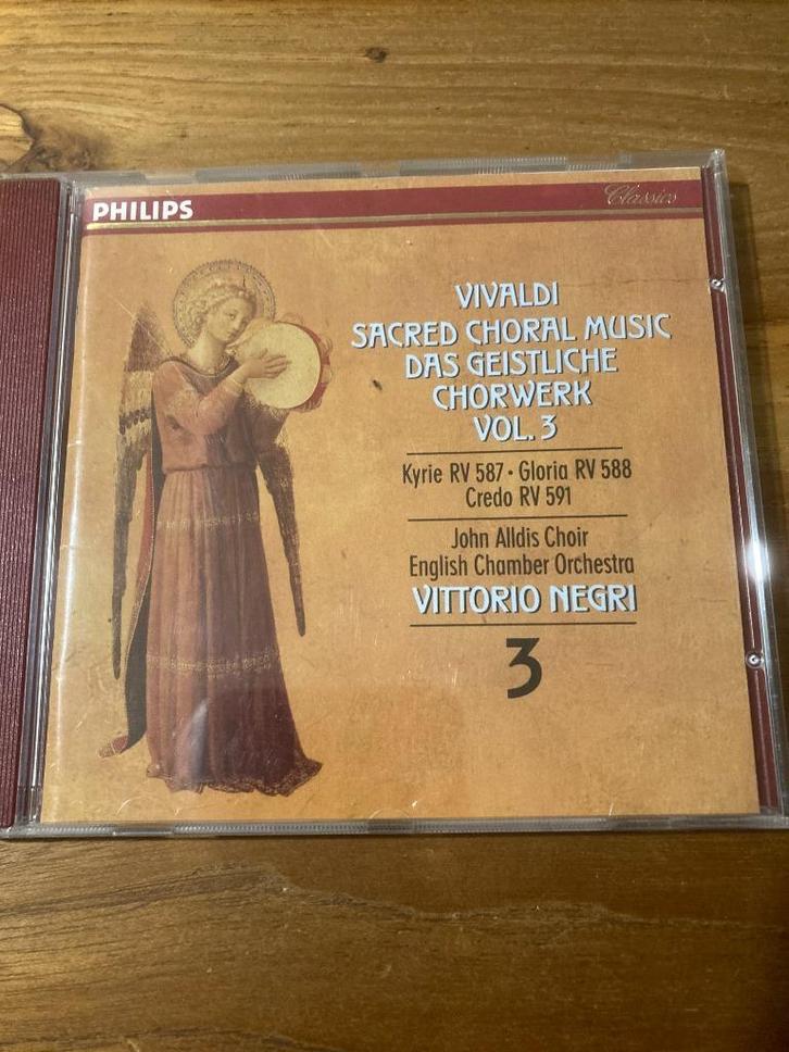Vivaldi - Sacred Choral Music / Das Geistliche Chorwerk Vol., Cd's en Dvd's, Cd's | Klassiek, Zo goed als nieuw, Orkest of Ballet