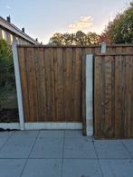 Douglas 1 x schutting 180 cm x 180. Inclusief betonpaal, Ophalen, 1 tot 2 meter, Minder dan 3 meter, Zo goed als nieuw