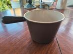 Le Creuset fonduepan of steelpan., Huis en Inrichting, Keuken | Potten en Pannen, Gebruikt, Gietijzer, Overige typen, Ophalen of Verzenden